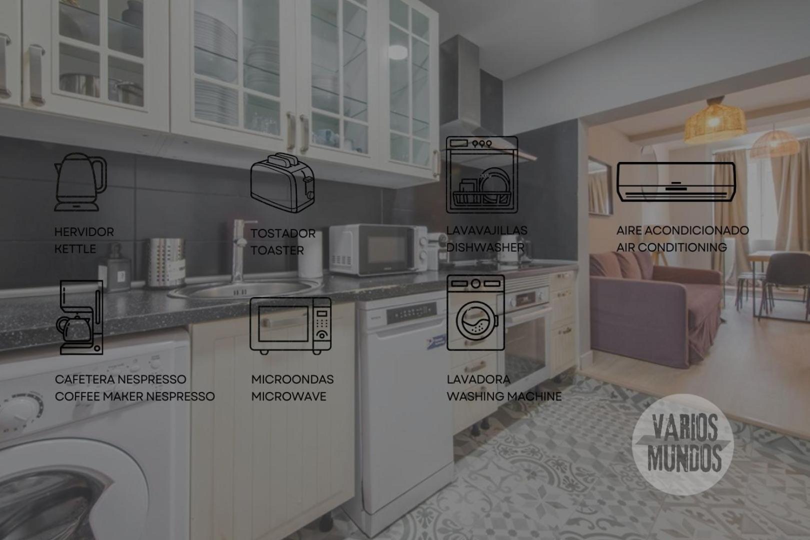 New&Cool Apt En El Centro De Madrid Para 9Pax E2 Ngoại thất bức ảnh